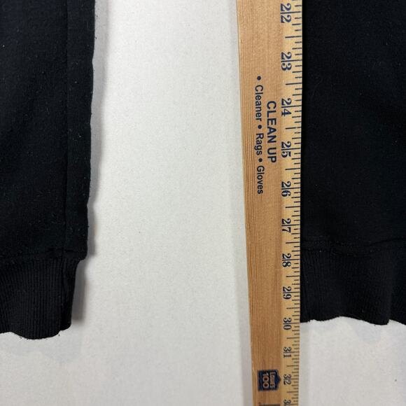 Public Supply Co NYC Jogger Pants Men Small Black Cotton Fleece Lined Drawstring - Picture 8 of 11